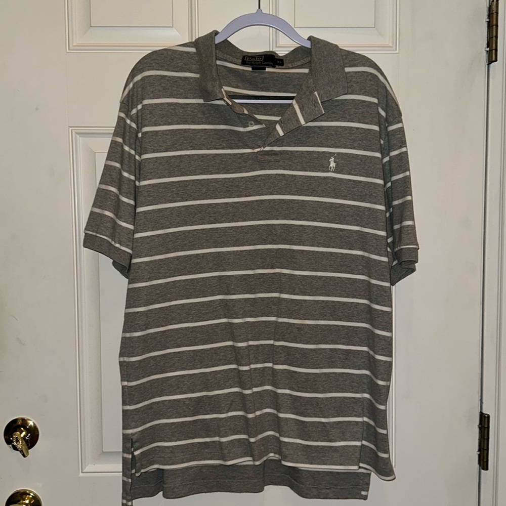 Men’s Polo Ralph Lauren Stripe Polo size XL